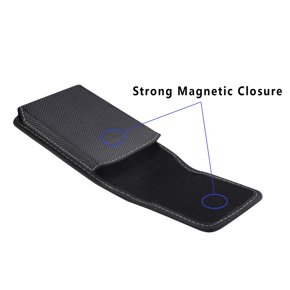 5.8-6.1inch Smart Phone Belt Loop Waist Bag for iPhone 13/13 Pro/12/12 Pro-6