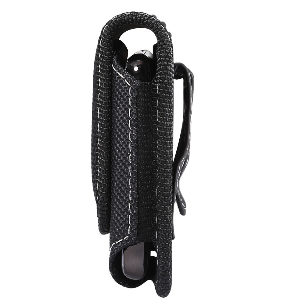 6.5 inch Phones Case Universal Oxford Cloth Waist Holster Belt Clip Bag Horizontal Pouch-3