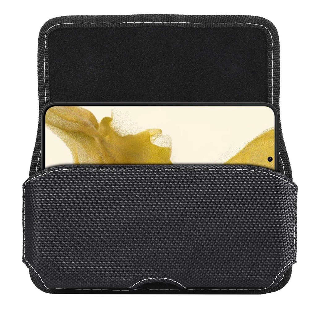 5.8 - 6.1 inch Phones Oxford Cloth Holster Case Horizontal Style Waist Belt Clip Phone Bag Pouch-4