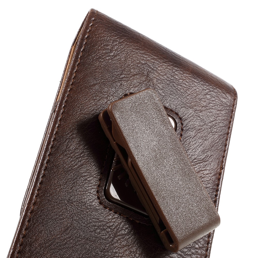 Housse de ceinture en cuir pour iPhone 6s Plus / 6 Plus, prendre les mensurations de qqn pour (faire) qch: 16 x 8,4 x 1.8cm - marron-6