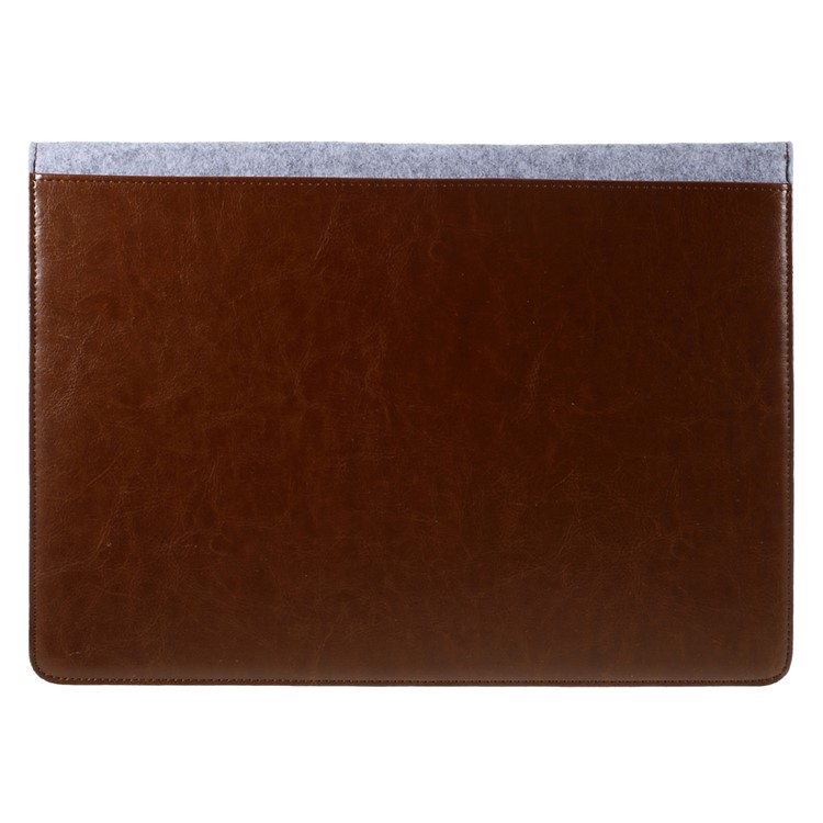 Slim Pouch Cover Tasche Für 13,3-Zoll Macbook Pro / Air, Größe: 355 X 255mm - Braun-2