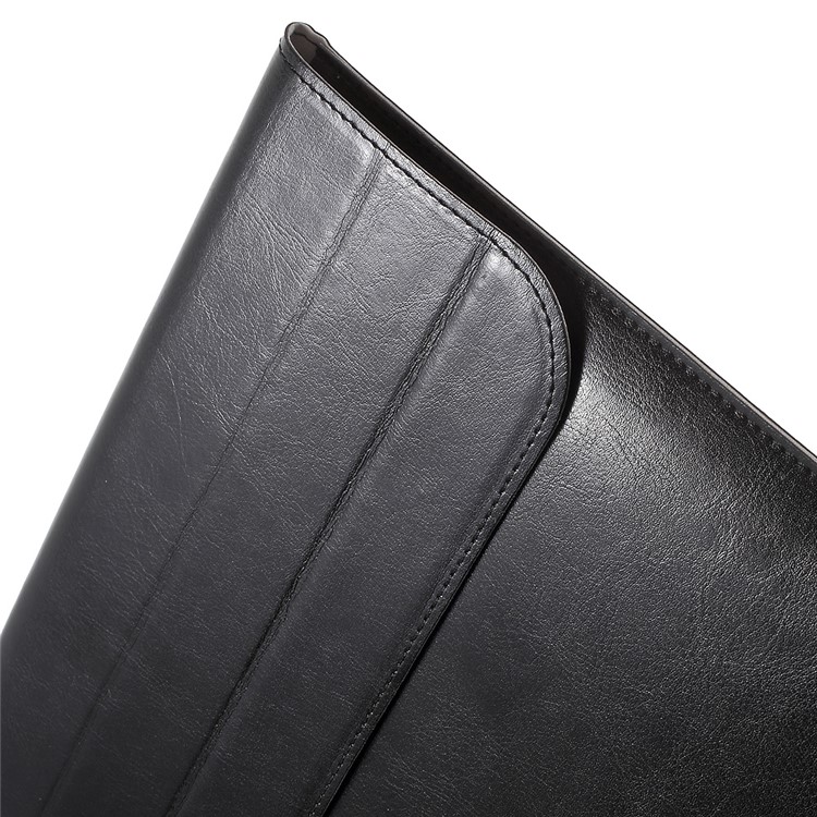 Textured Tri-fold Universal Sleeve Bag für MacBook Pro Air 13,3 Zoll - Schwarz-8