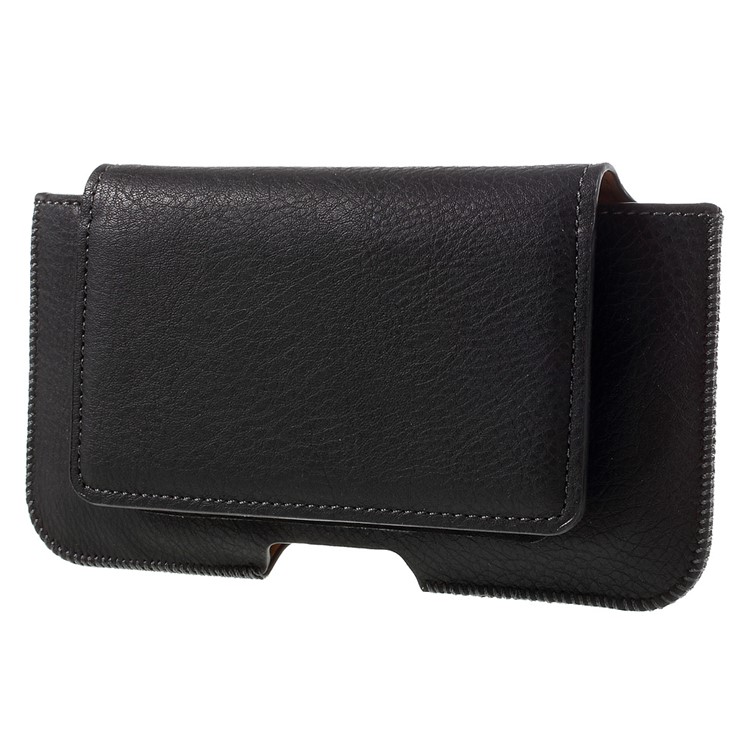 Universal Leder Beutel Hülle Holster Für Iphone 6s Plus/Samsung S7 Edge, Größe: 160 x 80 x 10 mm