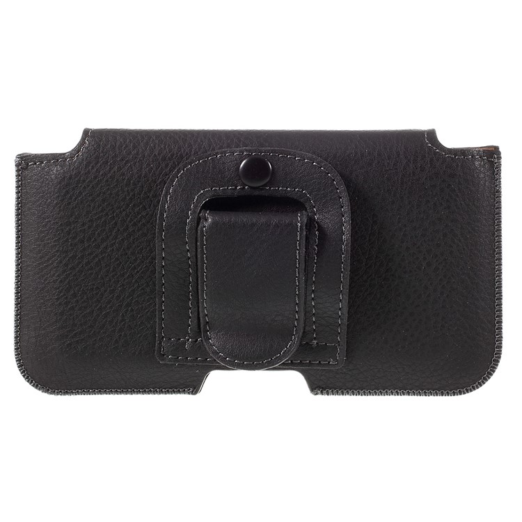 Universal Lychee Grain Leather Pouch Holster for iPhone 6s/6, Size: 140 x 70 x 10mm-3