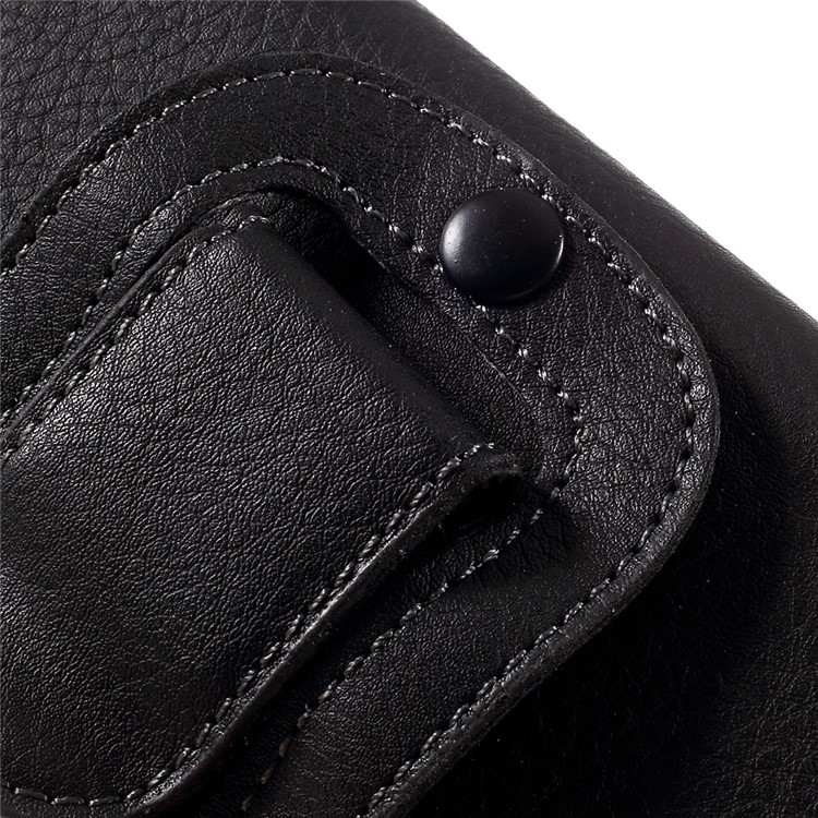 Universal Lychee Grain Leather Pouch Holster for iPhone 6s/6, Size: 140 x 70 x 10mm-6