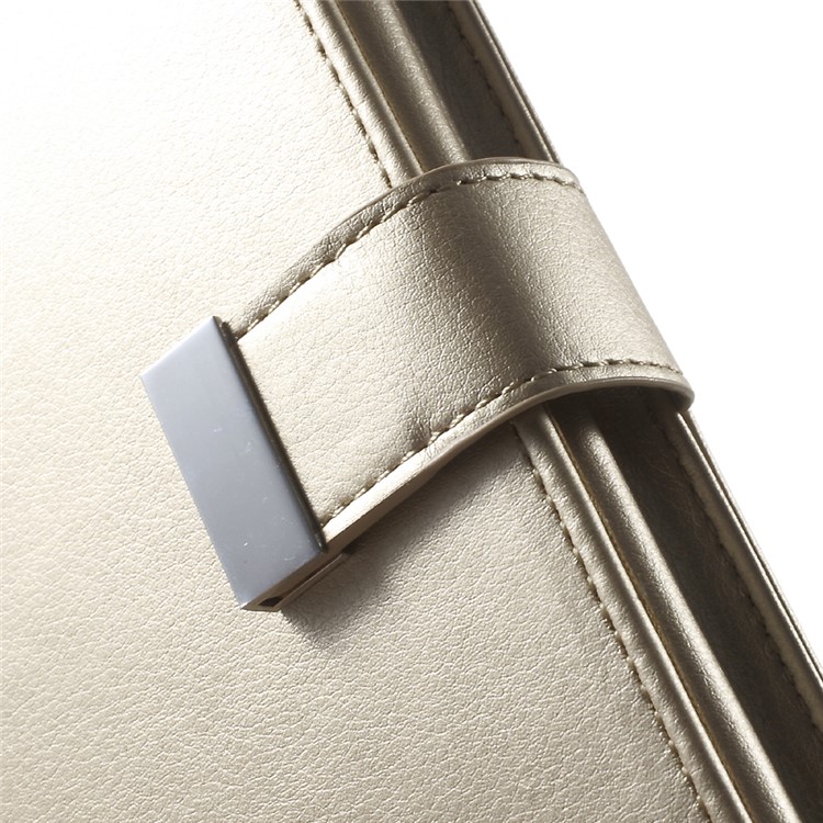 Caixa de telefone Wallet Leather para Samsung S7 Edge, porte: 155 x 77 x 12mm - ouro-6