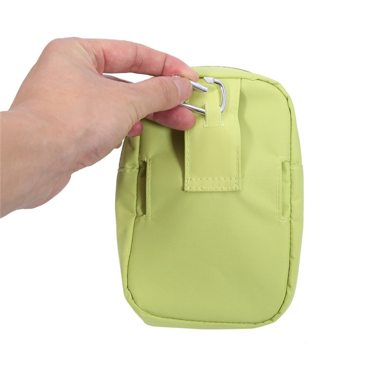 Multifunctional 2-Compartment Armband Bag for Galaxy S7/S6, Size: 15x9.5x2cm - Green-6
