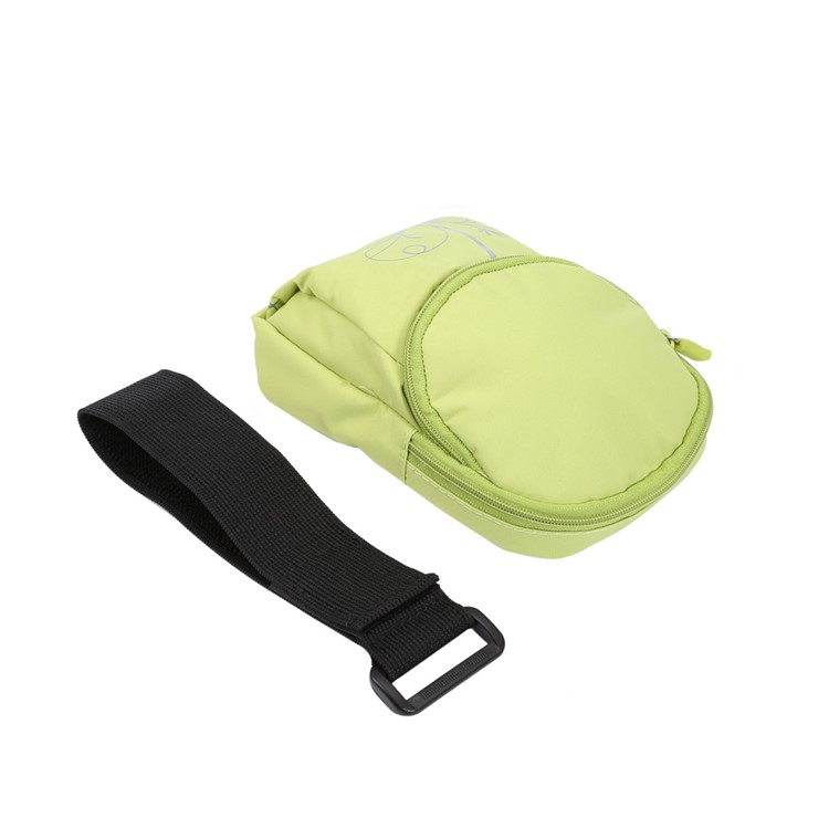 Multifunctional 2-Compartment Armband Bag for Galaxy S7/S6, Size: 15x9.5x2cm - Green-7