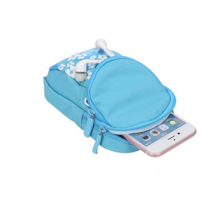 pédaler sport 2-Sac à brassard compartiment pour Galaxy S7/S6, prendre les mensurations de qqn pour (faire) qch: 15x9.5x2cm - Bébé bleu-4