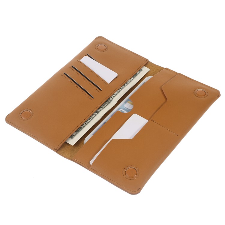 universal leather case card holder for iphone 7 plus 6s plus a9 card size