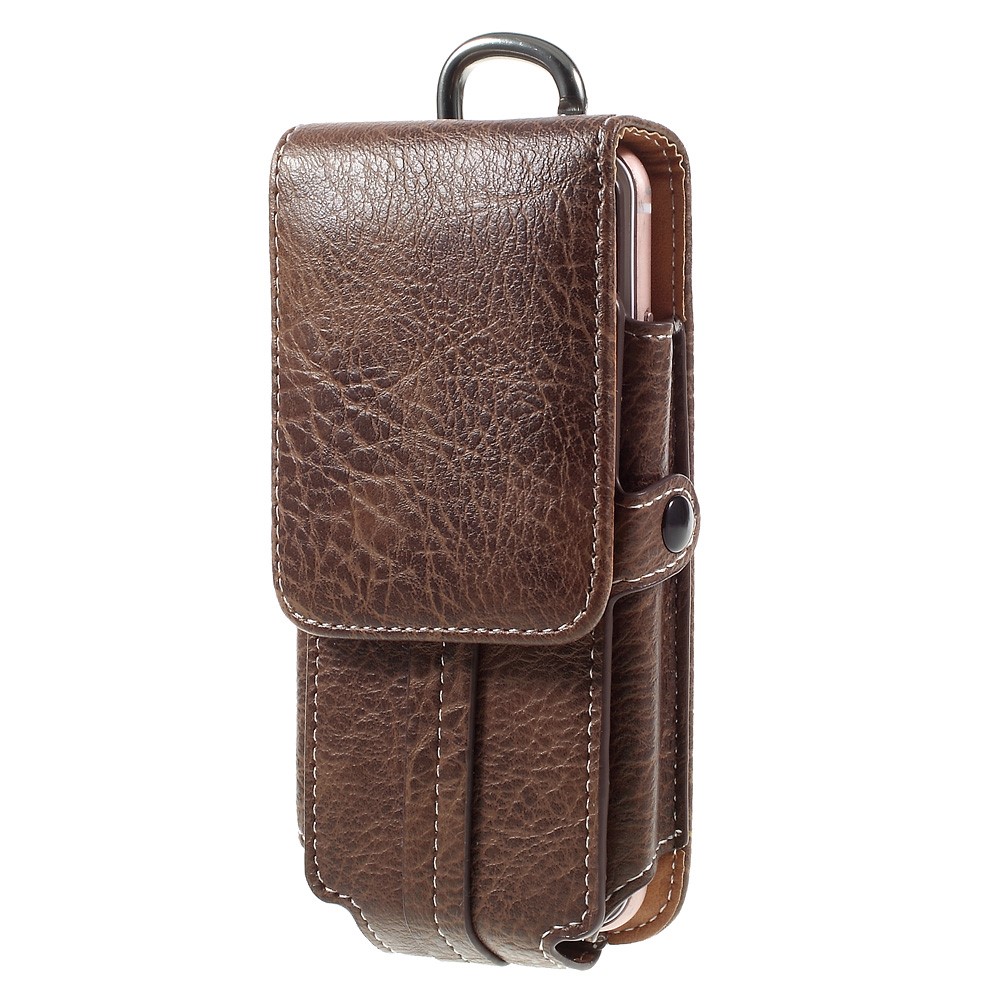 Outdoor Camping Randonnée Sac à bandoulière pour iPhone 7 6s, prendre les mensurations de qqn pour (faire) qch: 150x80x15mm - café-2
