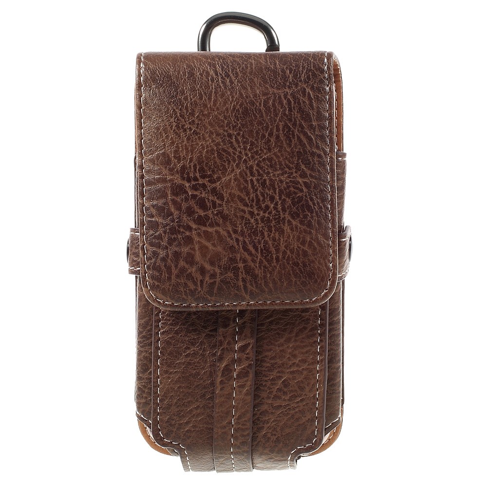 Outdoor Camping Randonnée Sac à bandoulière pour iPhone 7 6s, prendre les mensurations de qqn pour (faire) qch: 150x80x15mm - café-4