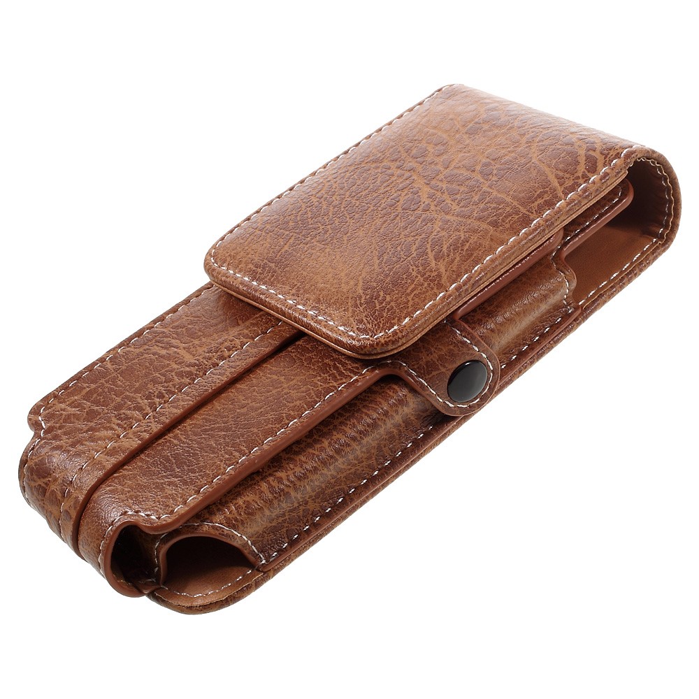 Outdoor Camping Hiking Waist Pouch Bag for iPhone 7 6s, Size: 150x80x15mm - Brown-8