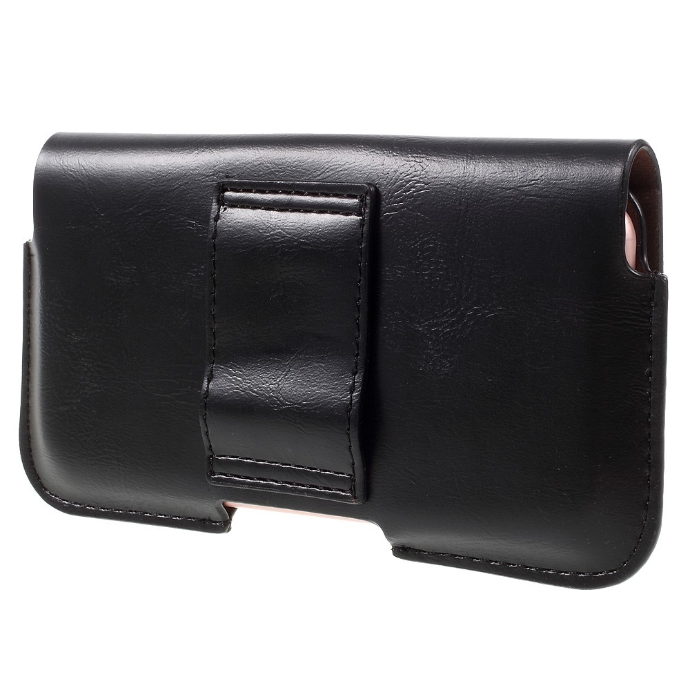 Business Leather Holster Case with Snap Fastener for iPhone 6 6s 4.7, Size: 140 x 75mm - Black-2