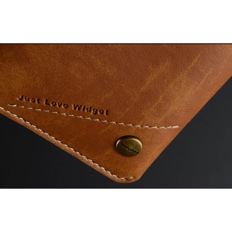 WUW Universal Wallet Leather Case for iPhone 7 Plus/ 6s Plus/Samsung Note7 Etc - Brown-8