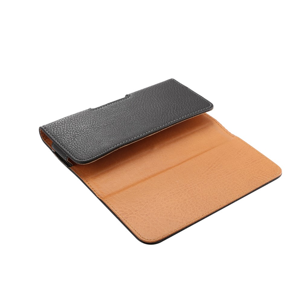 Bolsa De Estofamento De Capa De Couro Preta De Couro PU Para Iphone 7 / Samsung Galaxy Note7 N930 / Nota 5 / Nota 4-5