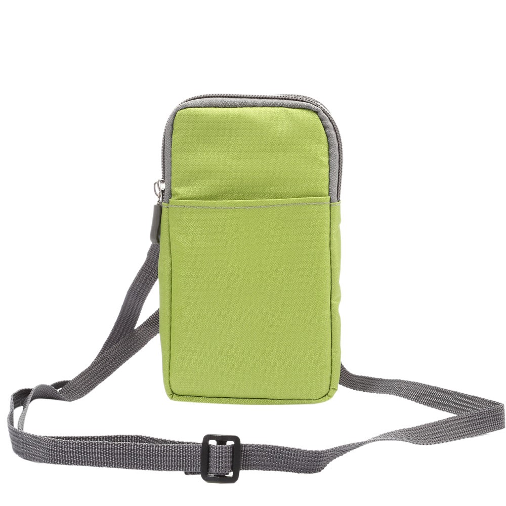 Mountaineering Pouch with Hook for iPhone X/8/8 Plus/7 Plus/Samsung Galaxy S9+/S8+, Size: 16.5 x 9 x 3cm - Green-2