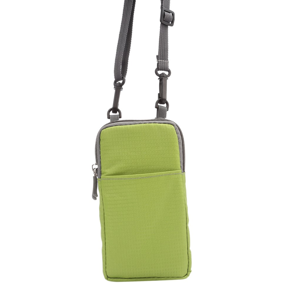 Mountaineering Pouch with Hook for iPhone X/8/8 Plus/7 Plus/Samsung Galaxy S9+/S8+, Size: 16.5 x 9 x 3cm - Green-3