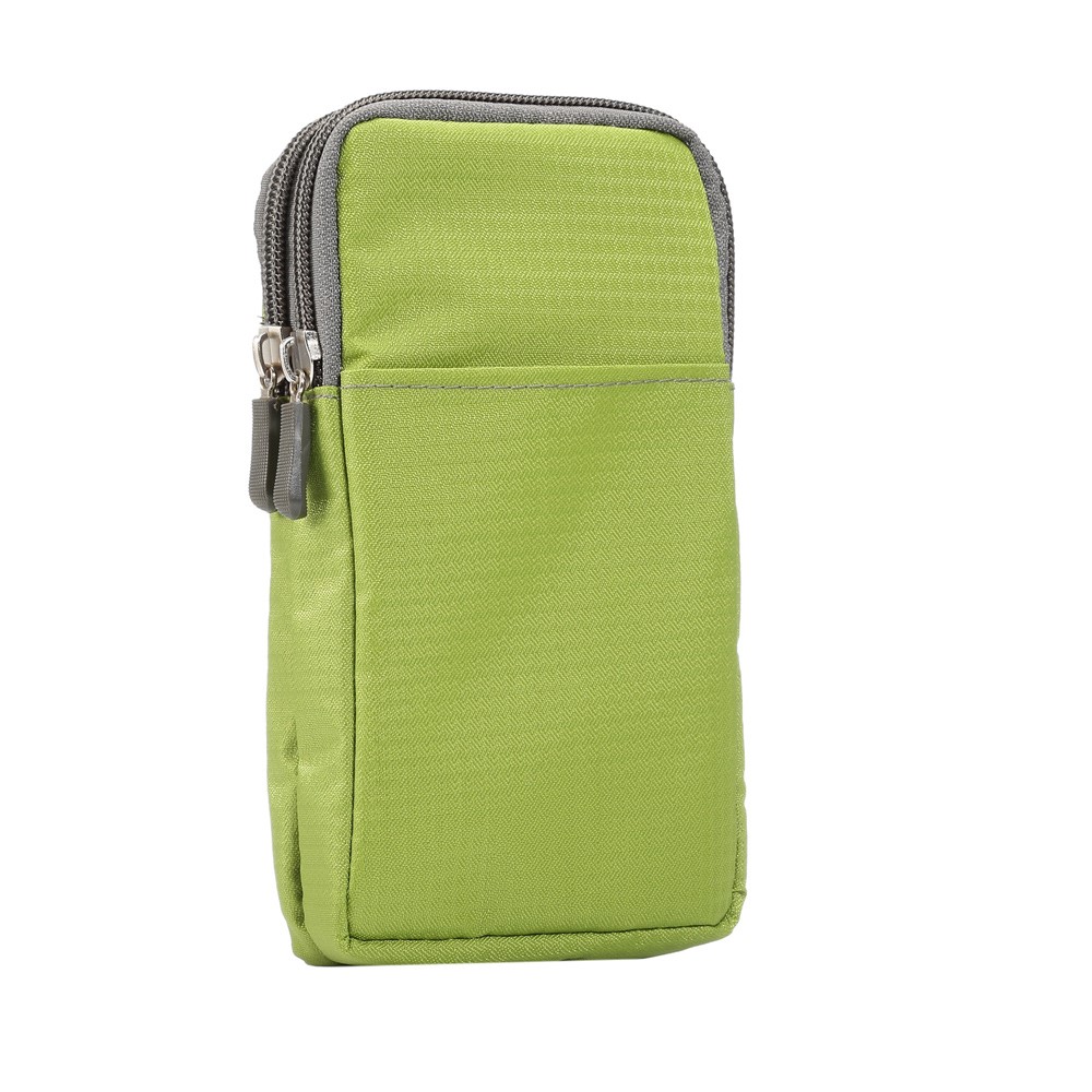 Mountaineering Pouch with Hook for iPhone X/8/8 Plus/7 Plus/Samsung Galaxy S9+/S8+, Size: 16.5 x 9 x 3cm - Green-5