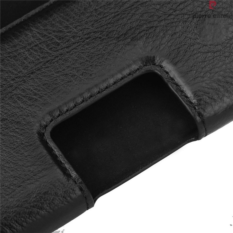 Funda De Cuero Genuino PIERRE CARDIN Para Iphone 7 / 6s / 6, Tamaño: 140 X 70 X 9 Mm - Negro-5