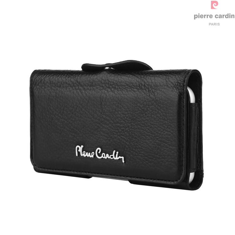 Funda De Cuero Genuino PIERRE CARDIN Para Iphone 7 / 6s / 6, Tamaño: 140 X 70 X 9 Mm - Negro-7