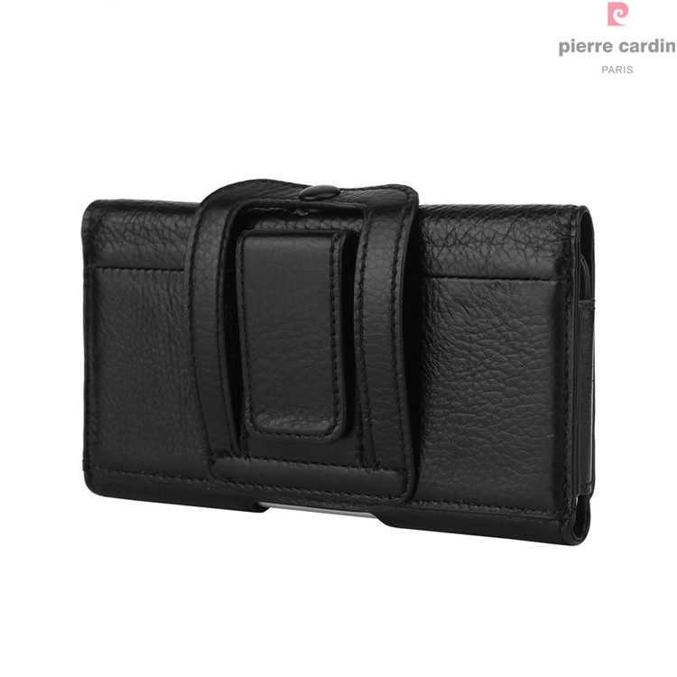Funda De Cuero Genuino PIERRE CARDIN Para Iphone 7 / 6s / 6, Tamaño: 140 X 70 X 9 Mm - Negro-8