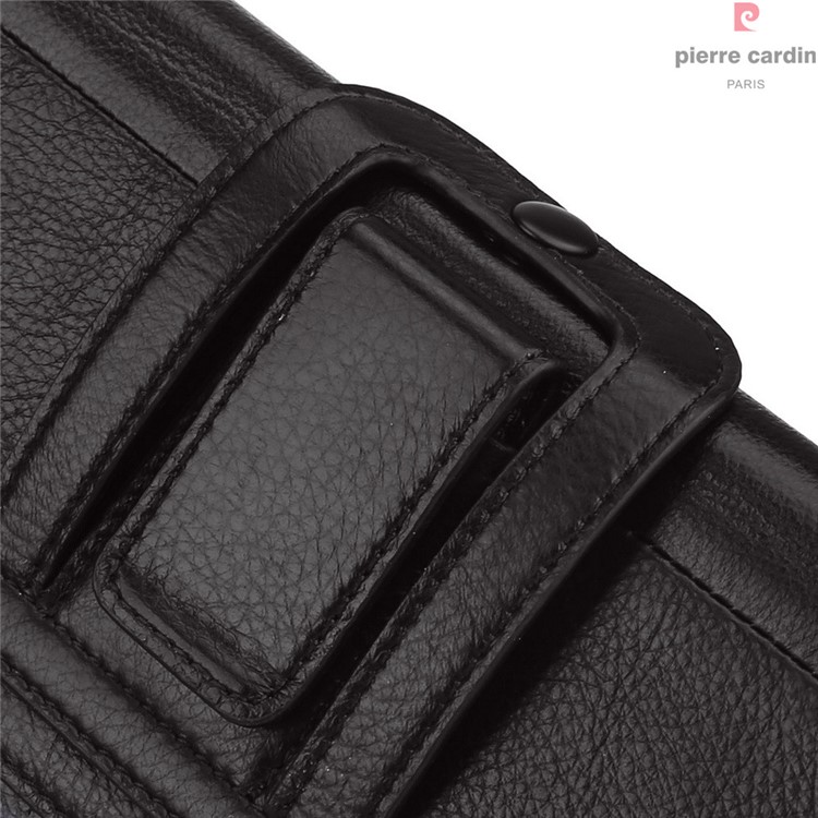PIERRE CARDIN Étui En Cuir Véritable Pour Iphone 7 Plus, Taille: 160 X 80 X 10mm - Noir-3