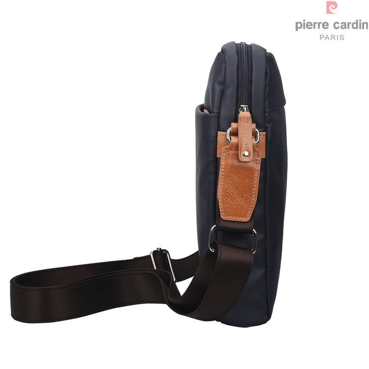 PIERRE CARDIN Canvas Skin Shoulder Messenger Pouch Bag for iPad Pro 9.7-inch-4