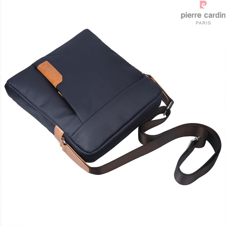 PIERRE CARDIN Canvas Skin Shoulder Messenger Pouch Bag for iPad Pro 9.7-inch-8