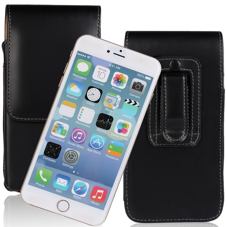 Vertical Leather Holster Pouch Carrying Case with Belt Clip for iPhone 7 / 6s / 6 4.7 inch-2