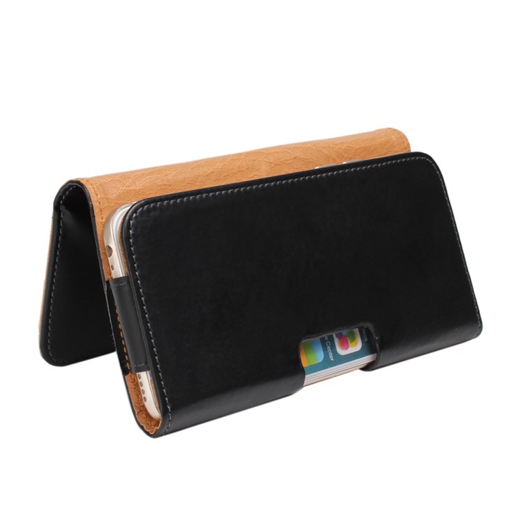 Horizontal Belt Clip Leather Holster Case Sleeve for iPhone 7 Plus / 6s Plus / 6 Plus 5.5 inch-2