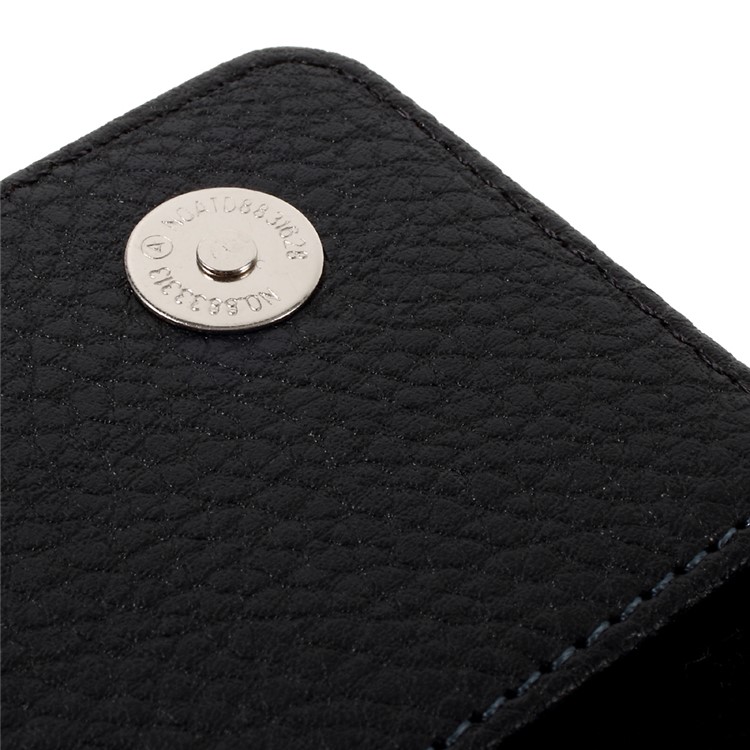 Litchi Texture PU Leather Pouch Case Holster with Belt Clip for iPhone 6s/Samsung Galaxy S4, Size: 135 x 80 x 30mm-9