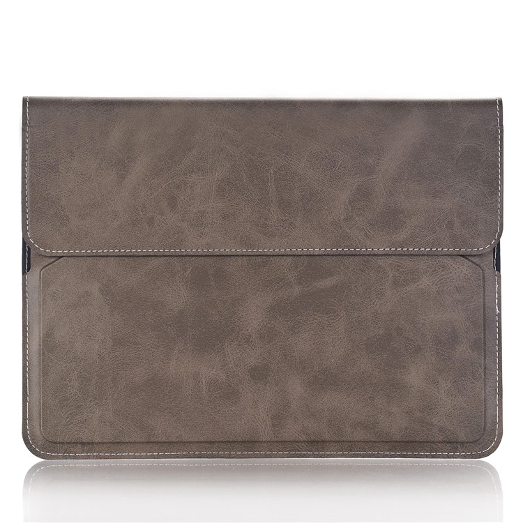 Origami Wallet Stand Leather Pouch Bag for ipad pro 9.7 - Grey-1