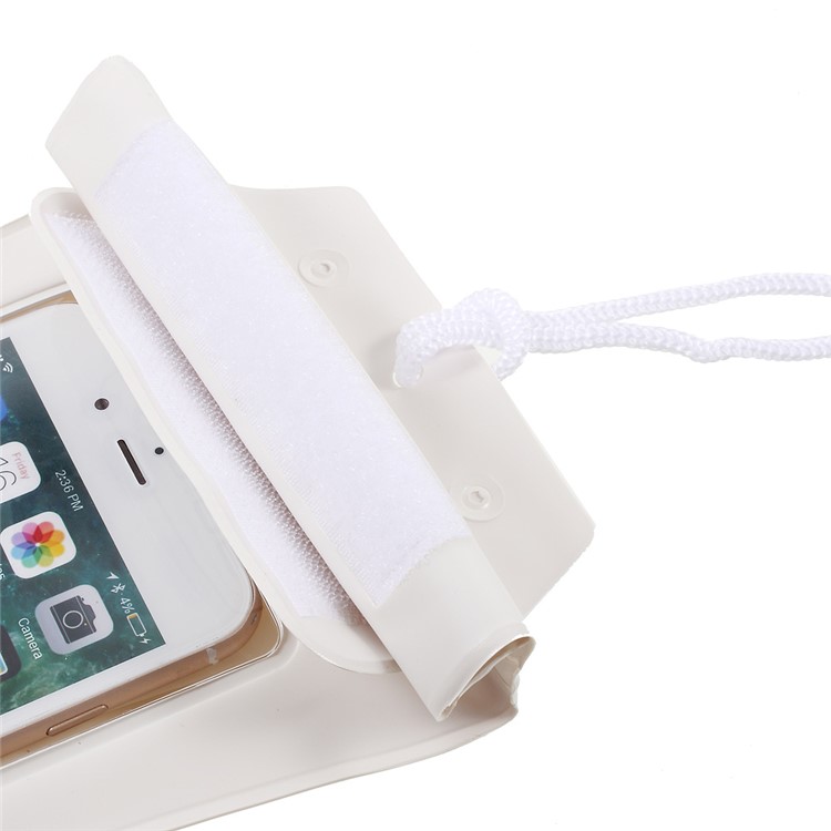 D9ELEMENT Universal Beach Waterproof Bag Case for iPhone 7/ 6s Plus / 6 Plus - White-4