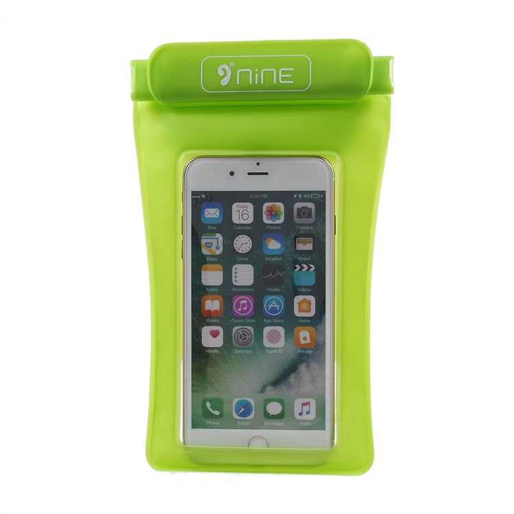 D9ELEMENT Universal Waterproof Bag Dive Case for iPhone 7/ 6s Plus / 6 Plus - Green-1