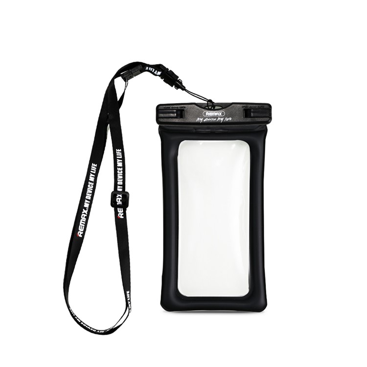REMAX Universal 20M Waterproof Bag Diving Pouch for iPhone Huawei Samsung Etc - Black-4