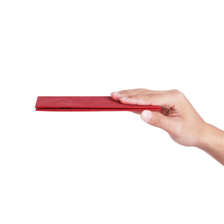 Universal PU Leather Pouch Wallet for iPhone 8 Plus/7 Plus, Huawei P10 Plus, Inner Size: 18.5 x 8cm - Red-3