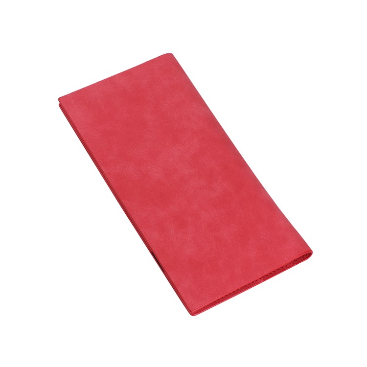 Universal PU Leather Pouch Wallet for iPhone 8 Plus/7 Plus, Huawei P10 Plus, Inner Size: 18.5 x 8cm - Red-5