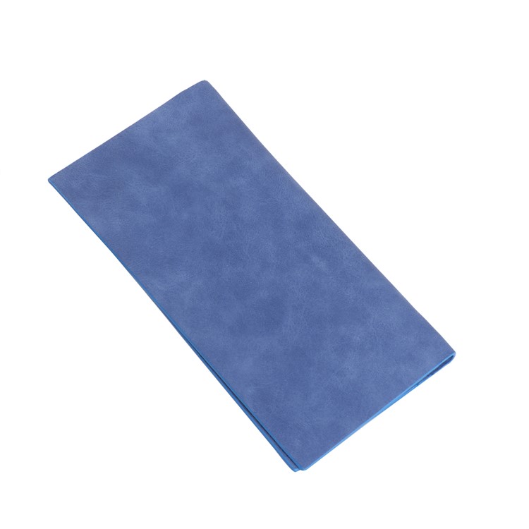 Universal PU Leather Pouch Wallet Cover for iPhone 8 Plus/7 Plus, Huawei P10 Plus, Inner Size: 18.5 x 8cm - Blue-5