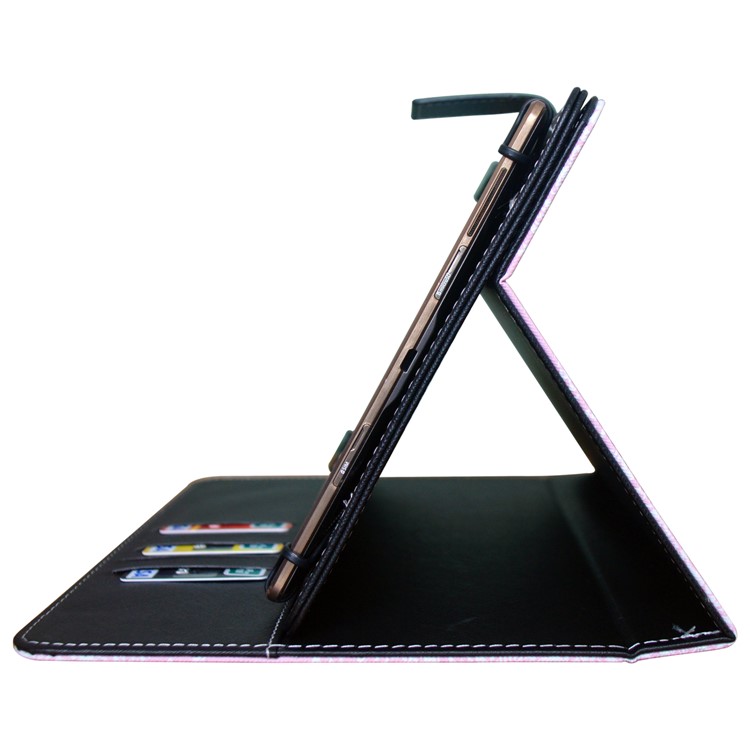 Universal Wallet Stand Leather Case for Samsung Galaxy Tab 3 7.0 Etc, Size: 195 x 125mm - Blue Background Bear-11
