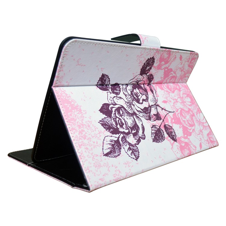 Universal Wallet Stand Leather Case for Samsung Galaxy Tab 3 7.0 Etc, Size: 195 x 125mm - Blue Background Bear-12