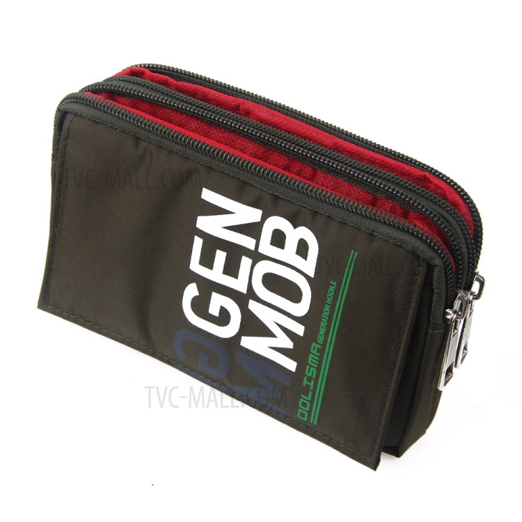 Saco Universal Da Bolsa De Pano Com Correia Acessível Para Iphone 6s Mais / Samsung Galaxy S7 Edge Etc, Tamanho: 15.5 X 9 X 1cm - Preto-10