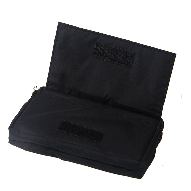 Saco Universal Da Bolsa De Pano Com Correia Acessível Para Iphone 6s Mais / Samsung Galaxy S7 Edge Etc, Tamanho: 15.5 X 9 X 1cm - Preto-5