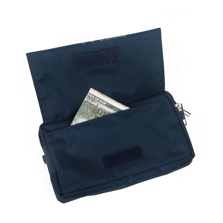 Universal Cloth Pouch Pocket with Belt Loop for iPhone 6s Plus/Samsung Galaxy S7 edge etc, Size: 15.5 x 9 x 1cm - Dark Blue-7