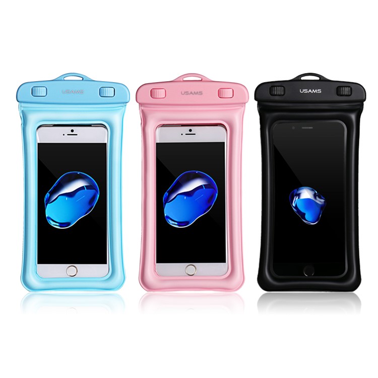 USAMS IPX8 Waterproof Dive Pouch Case for iPhone 6s/6 (Airbag model) - Pink-2