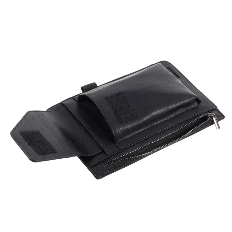 6.3 inch Multi-function Belt Clip Hook Loop Pouch Case for iPhone 7 Plus/Samsung Galaxy S8 Plus - Black-4