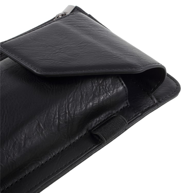 6.3 inch Multi-function Belt Clip Hook Loop Pouch Case for iPhone 7 Plus/Samsung Galaxy S8 Plus - Black-7
