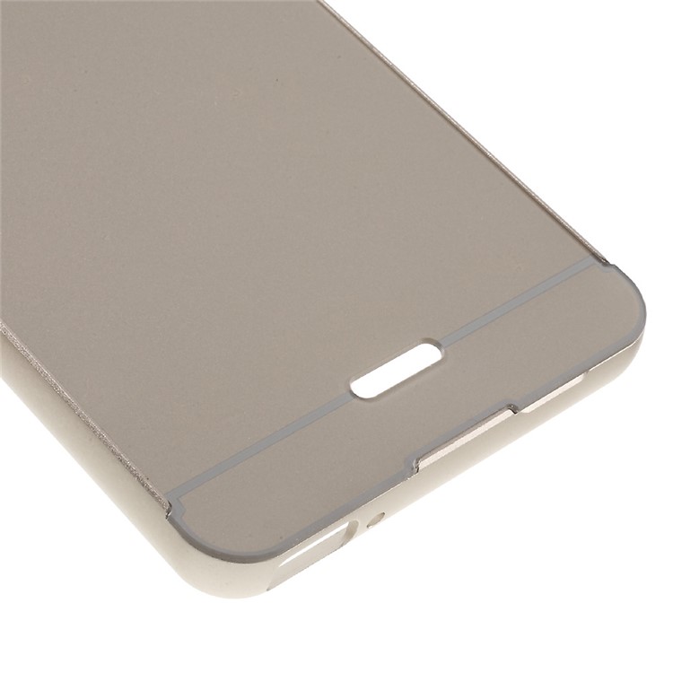 Slide-on Metal Frame PC Back Shell for Infinix Hot Note X551 - Gold-5