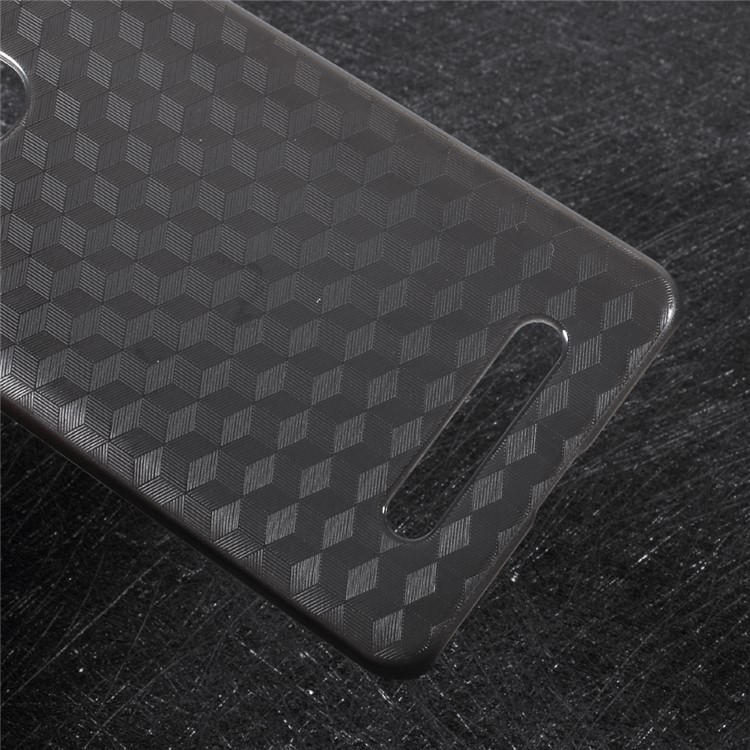 Lightweight Hard Plastic Back Cell Phone Case for Leagoo M5 Edge - Grey-4