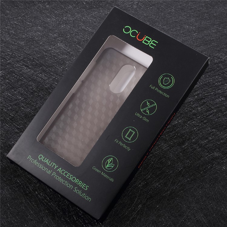 Lightweight Hard Plastic Back Cell Phone Case for Leagoo M5 Edge - Grey-5